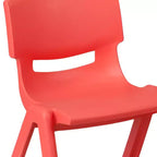 Ensemble Table d'activités rectangulaire en plastique réglable en hauteur Flash Furniture 23,625W x 47,25L avec 6 chaises