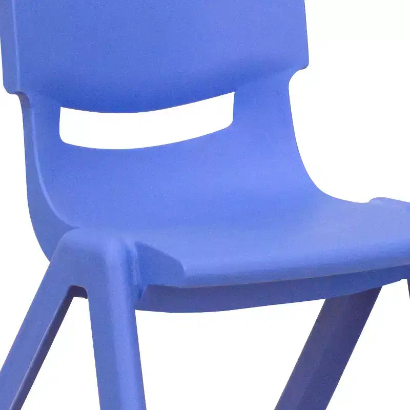Ensemble Table d'activités rectangulaire en plastique réglable en hauteur Flash Furniture 23,625W x 47,25L avec 6 chaises