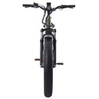 Vélo électrique hybride à pneus larges 26 pouces GOTRAX pour adulte à cadre ouvert - Vert