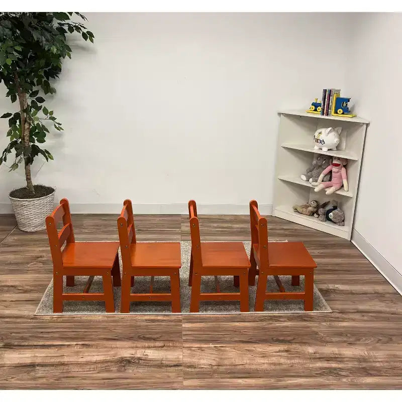 Ensemble Table Rectangulaire et Chaises pour Enfants 5 pièces - Gift Mark
