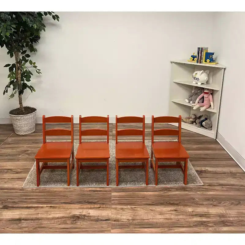 Ensemble Table Rectangulaire et Chaises pour Enfants 5 pièces - Gift Mark