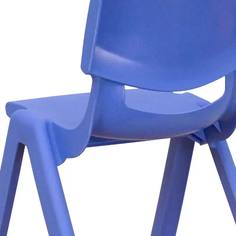 Emma et Oliver, ensemble table d'activités rectangulaire en plastique réglable en hauteur (60 cm x 120 cm) avec 6 chaises