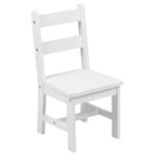 Emma and Oliver – Ensemble table et 2 chaises en bois massif pour salle de jeux ou cuisine