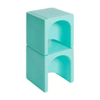 ECR4Kids Tri-Me, ensemble de jeu table et chaise-cube, meuble polyvalent, 3 pièces