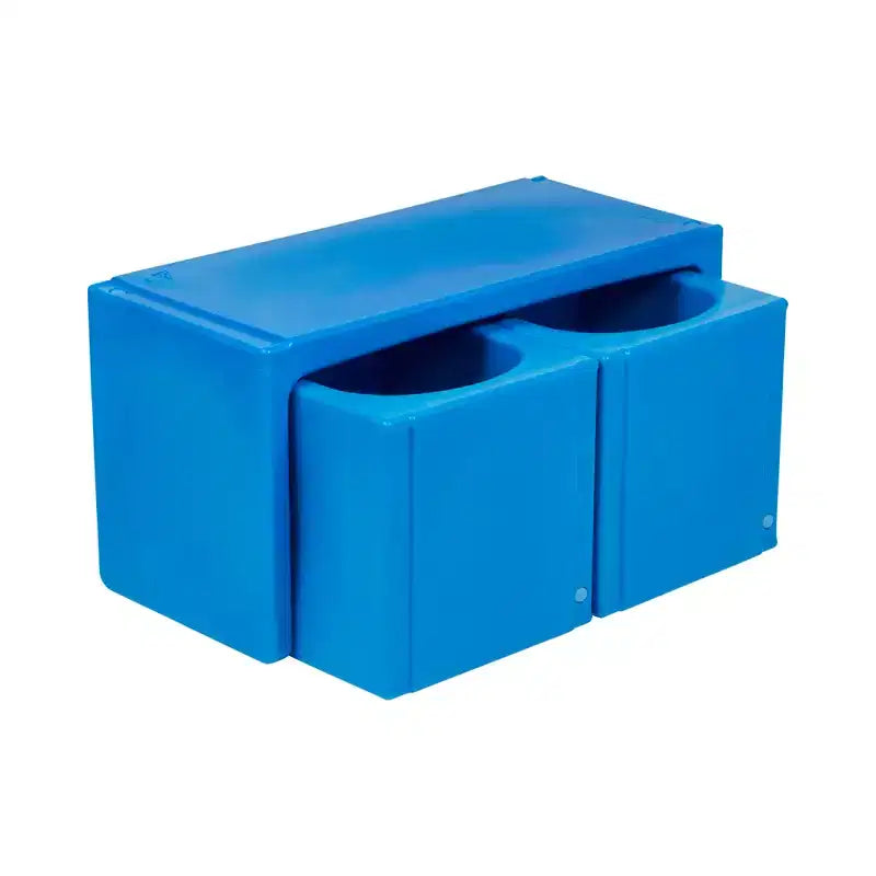 ECR4Kids Tri-Me, ensemble de jeu table et chaise-cube, meuble polyvalent, 3 pièces