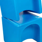 ECR4Kids Tri-Me, ensemble de jeu table et chaise-cube, meuble polyvalent, 3 pièces