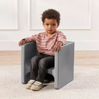 ECR4Kids Tri-Me, ensemble de jeu table et chaise-cube, meuble polyvalent, 3 pièces