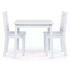 Ensemble table et chaises en bois 3 pièces pour enfants - Humble Crew