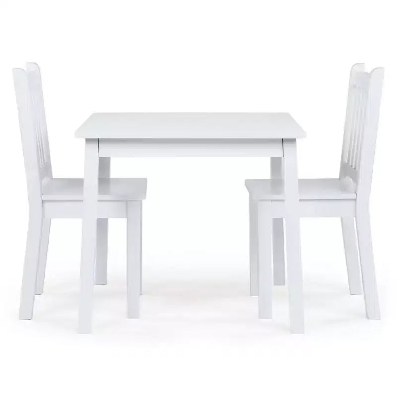 Ensemble table et chaises en bois 3 pièces pour enfants - Humble Crew