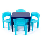 Ensemble 5 pièces table et chaises légères en plastique pour enfants – Humble Crew