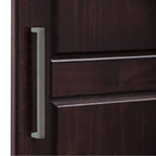 Palace Imports Armoire Cosmo 3 portes 100 % bois massif avec portes en bois massif ou portes miroir